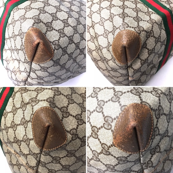 Authentic Gucci brown XL Tote/Weekender bag - Picture 15 of 16